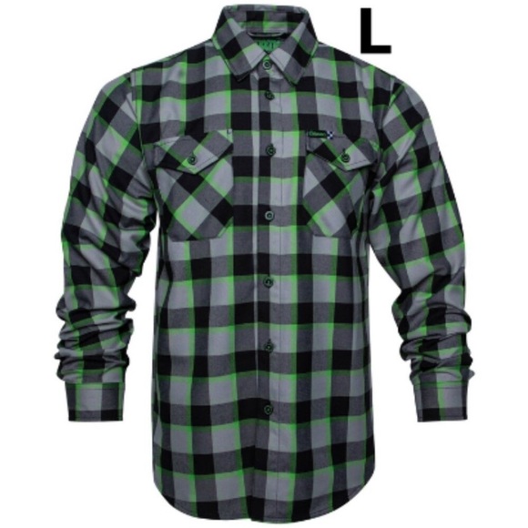 Dixxon Last Lap Flannel Men’s Size Large NWT - Picture 1 of 9